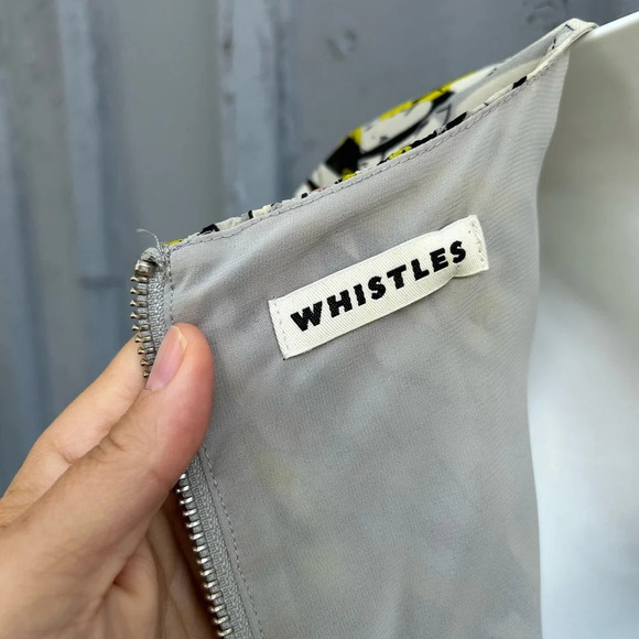 Whistles Silk Blend sheath, size 10 - Picture 7 of 11